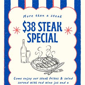 Steak Night Every Friday