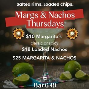 $10 Margs on Thursday