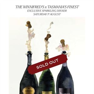 The Winnifred's x Tasmania's Finest Sparkling Dinner 