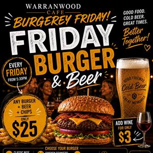 Friday Burger Day