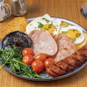 Breakfast Menu at 3 Cheers Cafe