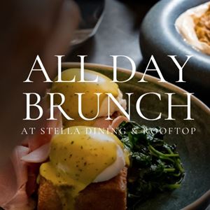 All Day Brunch at Stella Dining & Rooftop