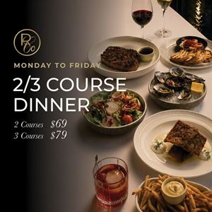 2/3 Course Dinner Special