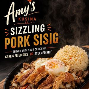 New Menu at Amy's Kusina