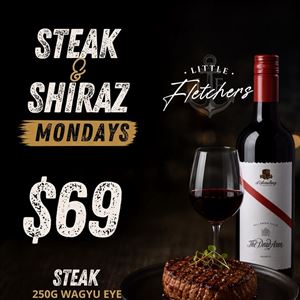 Steak & Shiraz Mondays