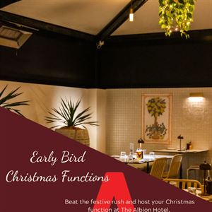 Early Bird Christmas Bookings