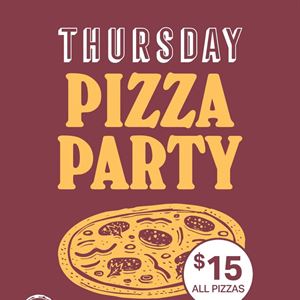 Thursday Pizza Party