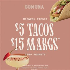 MIDWEEK JUST GOT A WHOLE LOT TASTIER