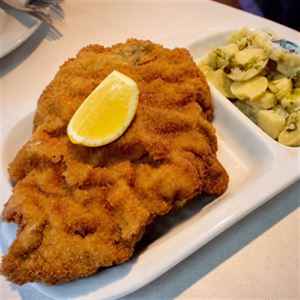 Schnitzel Specialities at K & K Austrian Cafe