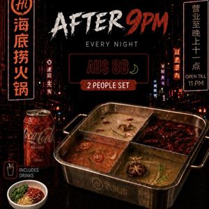 A$88 Late-Night Hotpot for 2