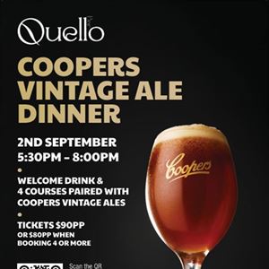 Coopers Vintage Ale Dinner