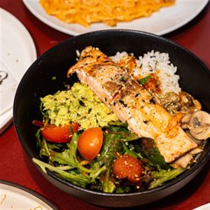 Salmon Rice Bowl