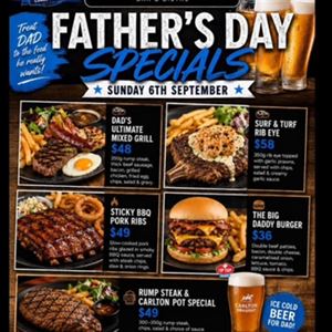 FATHERS DAY SPECIALS