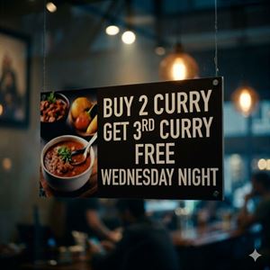 Wednesday dinner deal