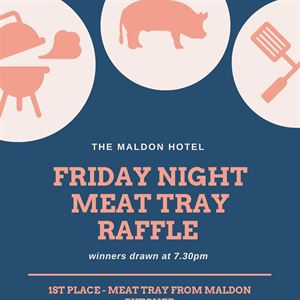 MEAT TRAY RAFFLE