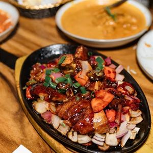 Sizzling Lamb
