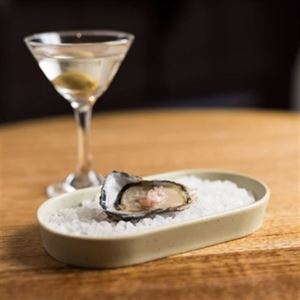 Mini Martini and an Oyster