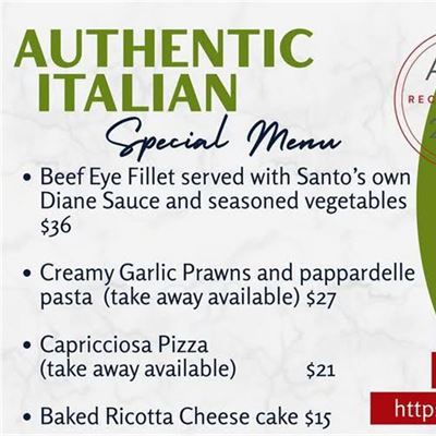 Santo's Pizza & Pasta - Kandos